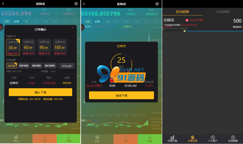图片[3]-双语言华设财富微交易完整源码/至尊微交易二开完整修复版/K线修复/带风控