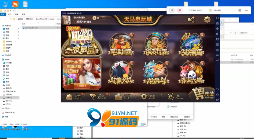 一夜暴富天马电玩城搭建教程