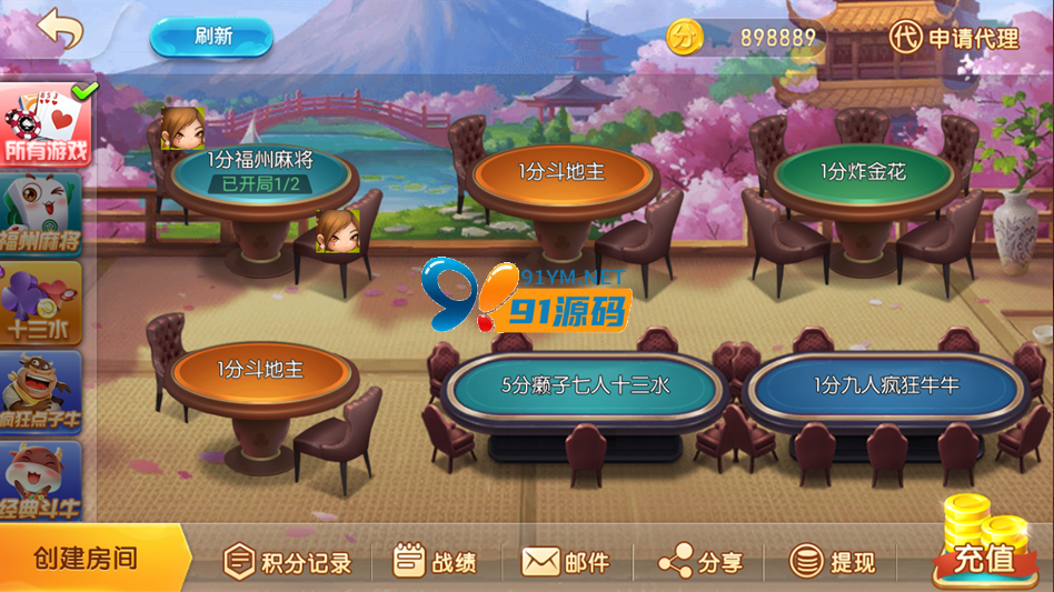 图片[2]-网狐系列闲来玩麻将房卡棋牌组件